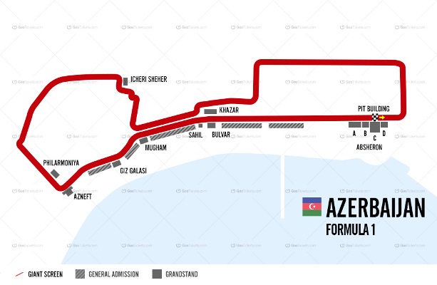 Azerbaijan F1 Grand Prix Ticket and Travel Packages