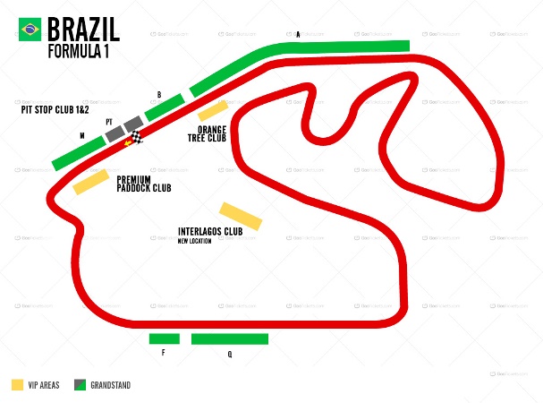 Brazilian F1 Grand Prix Ticket and Travel Packages